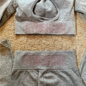 Gymshark Gray Long Sleeve Top